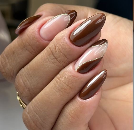 AVSAR Mocha Wave – Almond Abstract Set